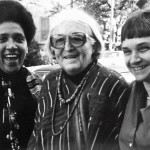Audre Lorde, Meridel Lesueur, and Adrienne Rich in 1980